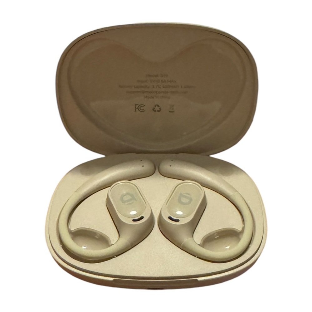 Open Ear Earbuds, True Wireless Open Ear Headphones with Earhooks